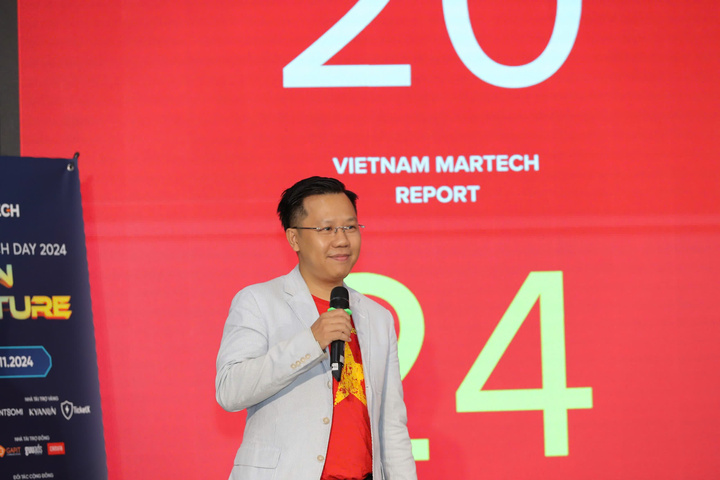 TS. Đinh Lê Đạt, Đại diện Vietnam Martech, Đồng sáng lập & Chủ tịch Antsomi.